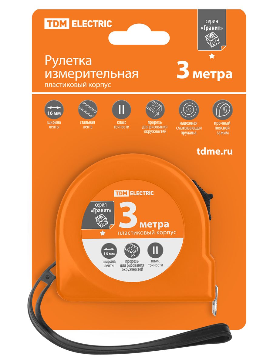 Рулетка  SQ1018-0101
