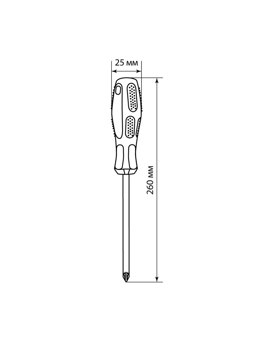 Отвертка  SQ1006-1205
