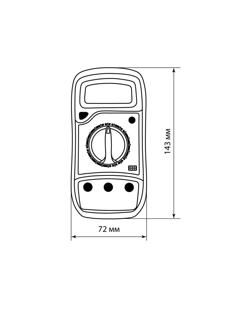 Мультиметр MAS830L SQ1005-0011