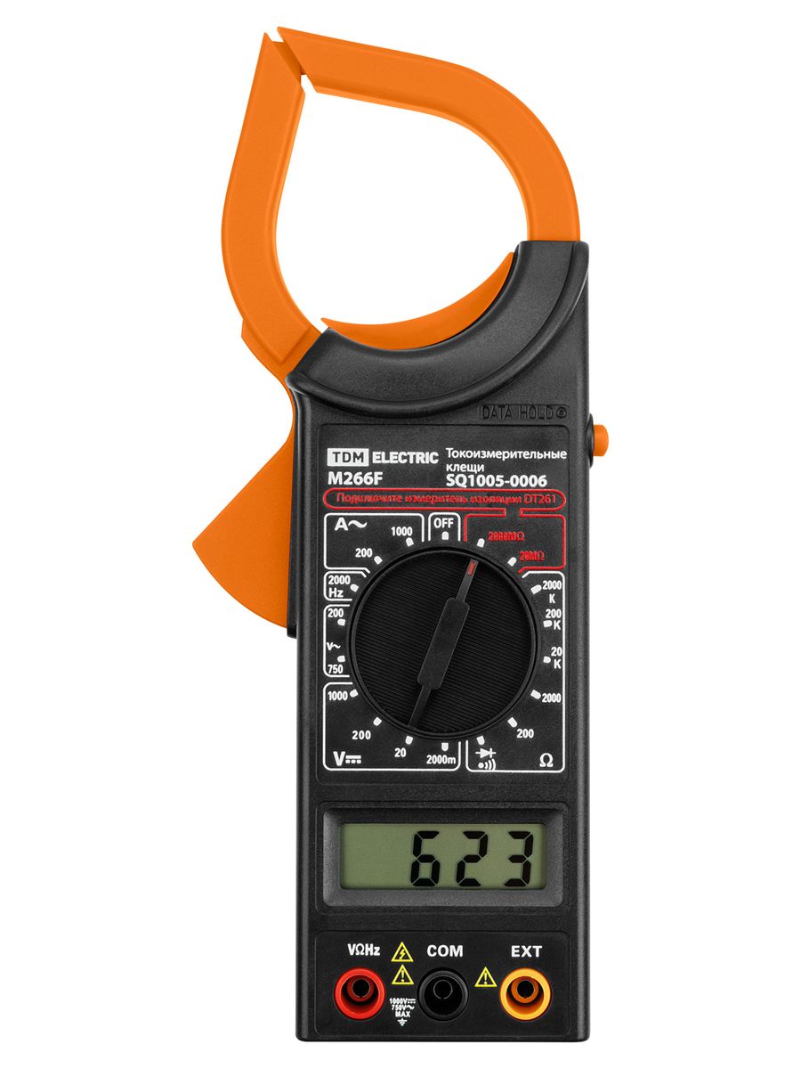 Клещи токоизмерительные М266F SQ1005-0006