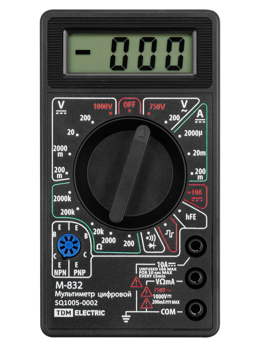 Мультиметр М-832 SQ1005-0002
