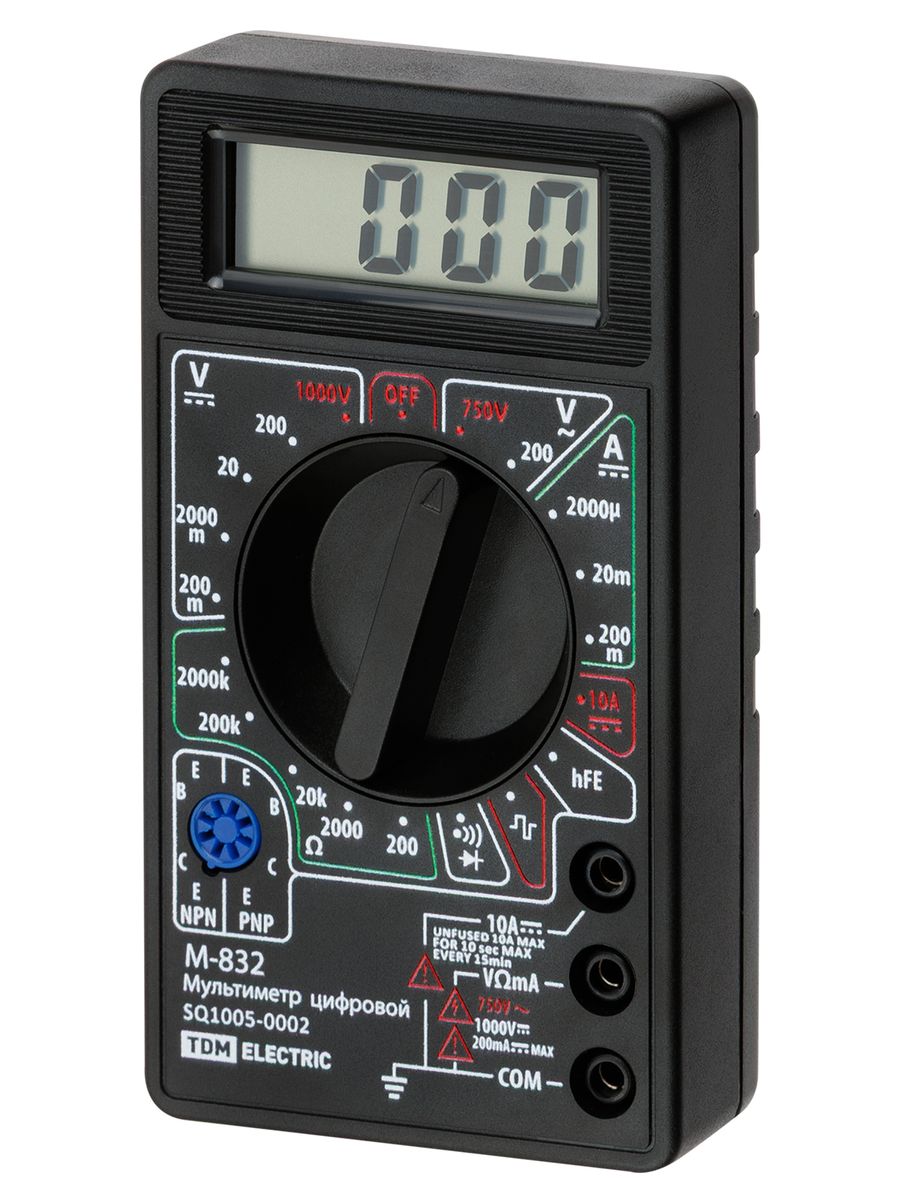 Мультиметр М-832 SQ1005-0002
