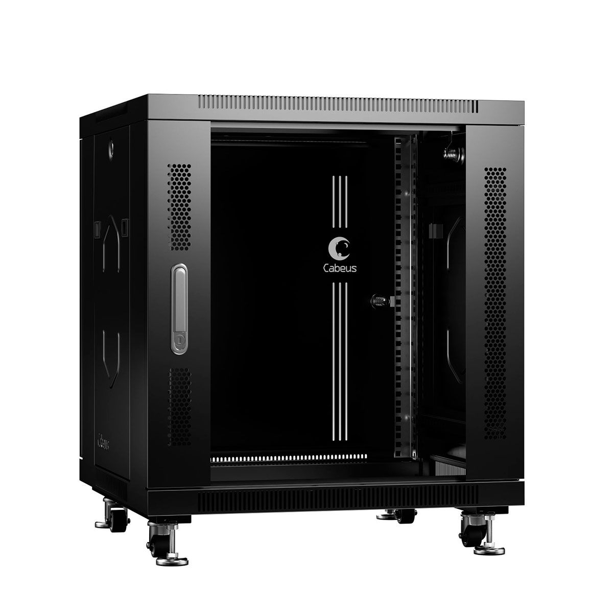 Шкаф телекоммуникационный SH-05C-12U60/80-BK 8570c