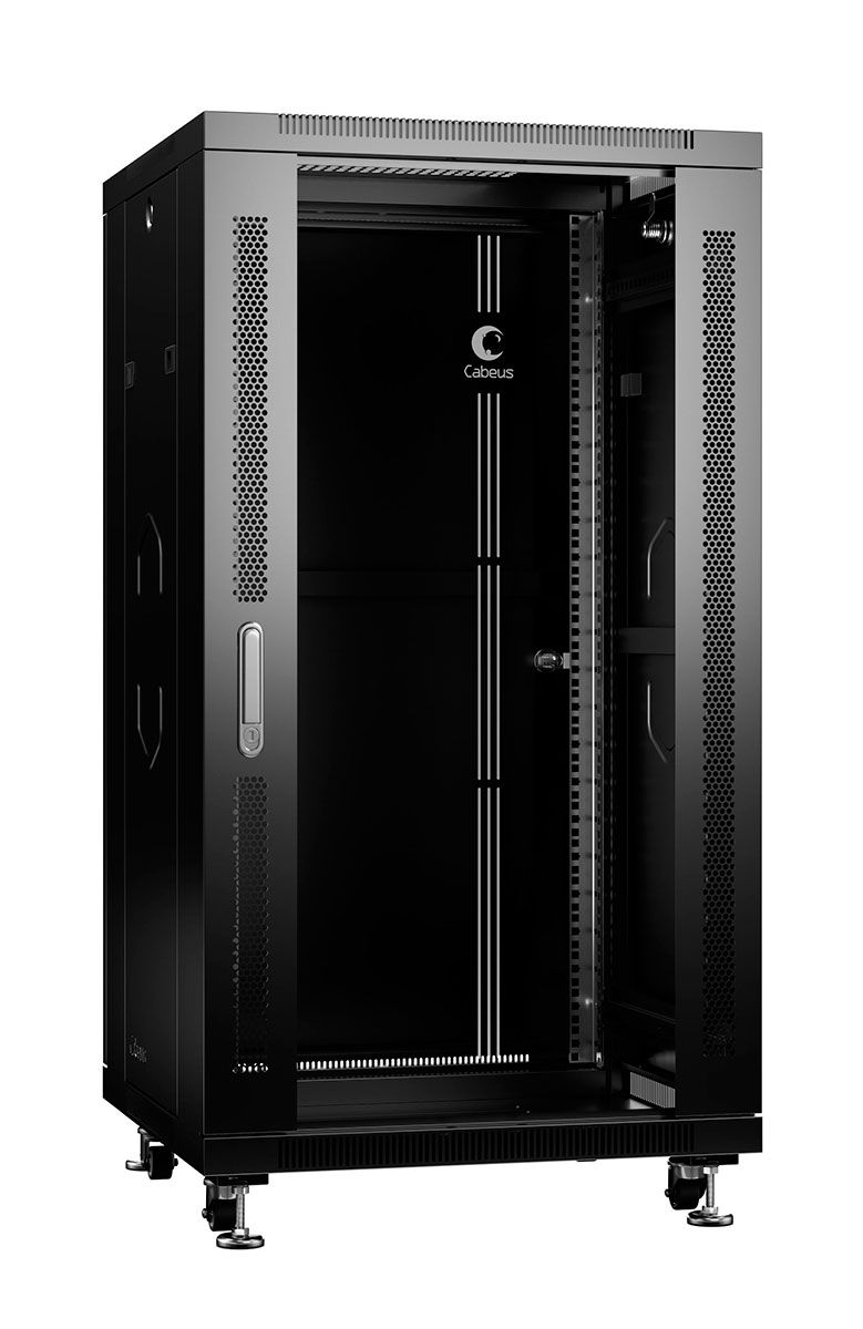 Шкаф телекоммуникационный SH-05C-22U60/100-BK 8540c