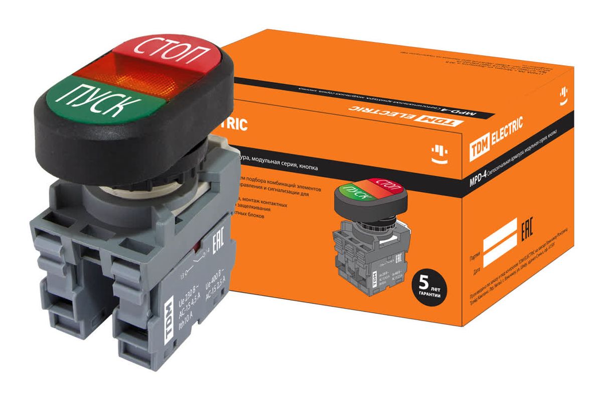 Кнопка управления MPD4-11R SQ0747-0066