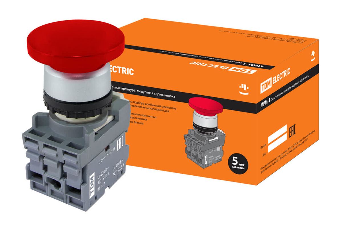 Кнопка управления МРМ1-10R SQ0747-0029