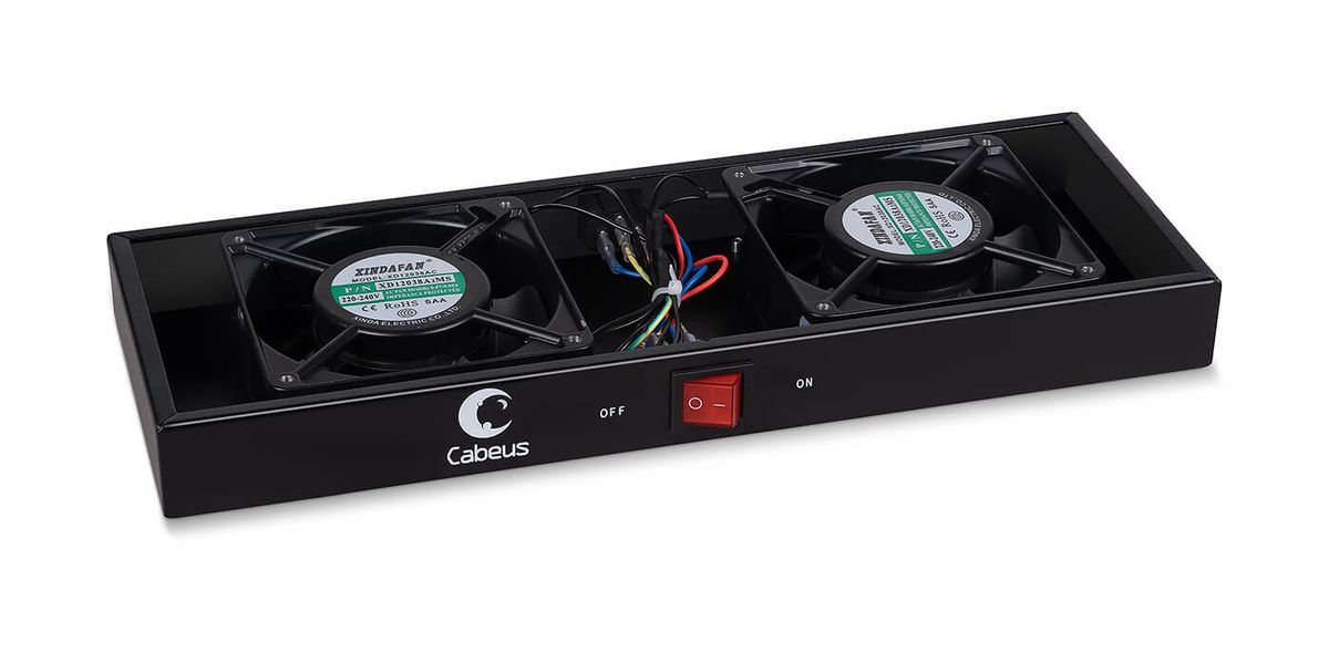 Модуль вентиляторный TRAY-FAN2-BK 11254c