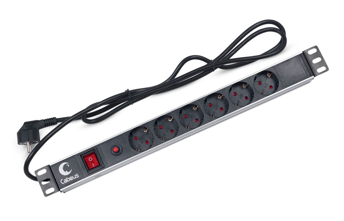 Блок розеток PDU-6P-F-2EU 7296c