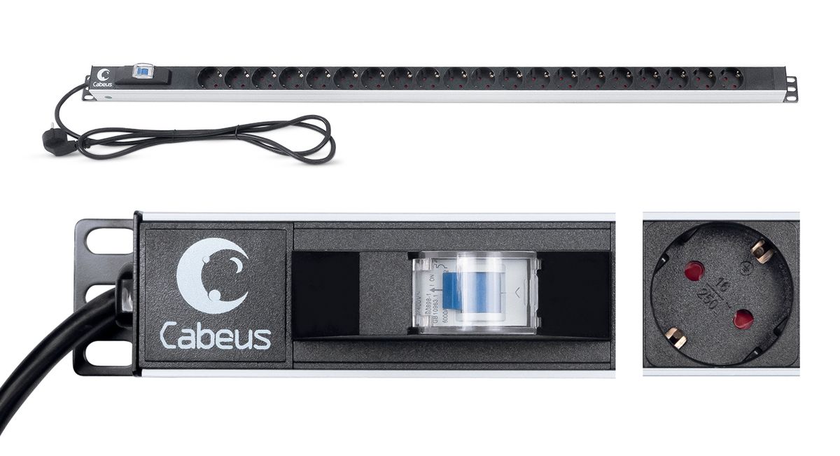 Блок розеток PDU-16-20S-B 9551c
