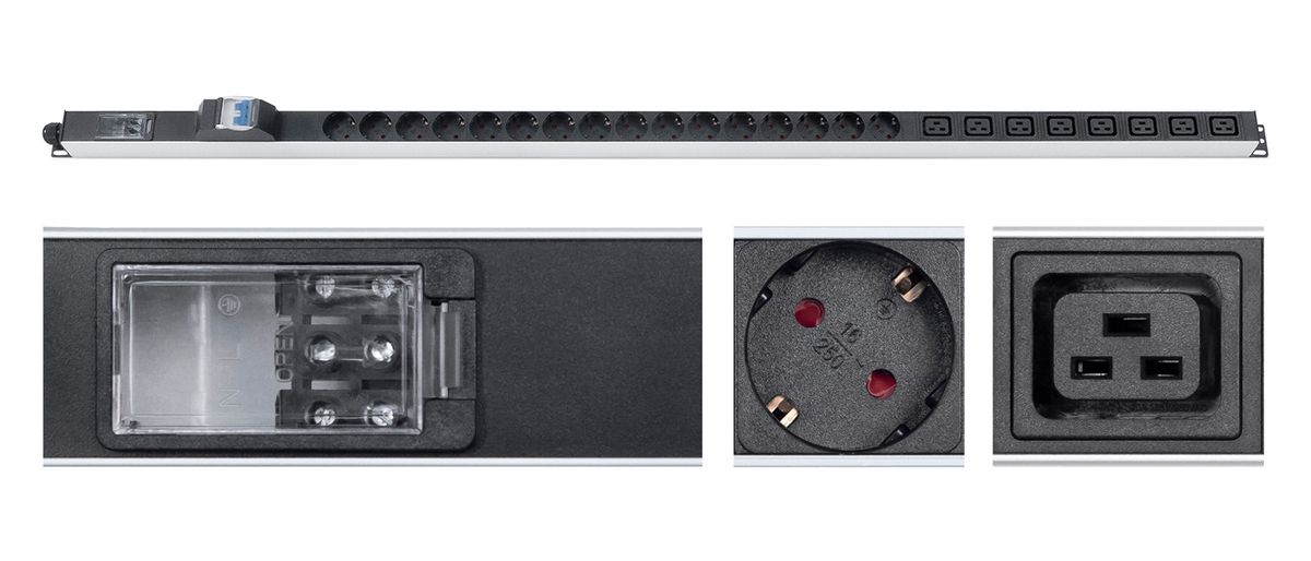 Блок розеток PDU-32-16S-8C19-B-T 9545c