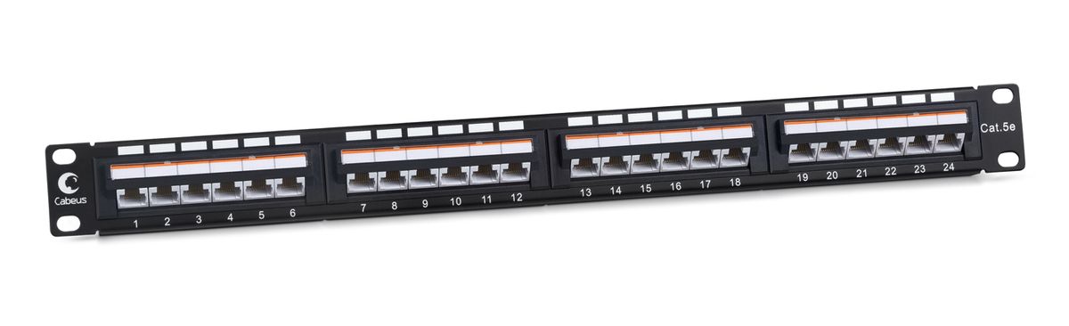 Патч-панель PLAN-24-Cat.5e-Dual IDC 10190c