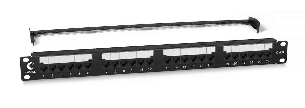 Патч-панель PL2-24-Cat.6-Dual 10589c