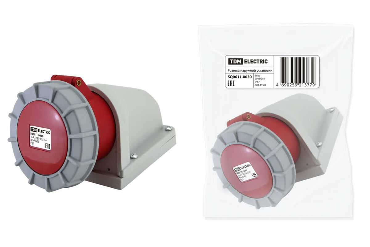Розетка силовая  SQ0611-0030
