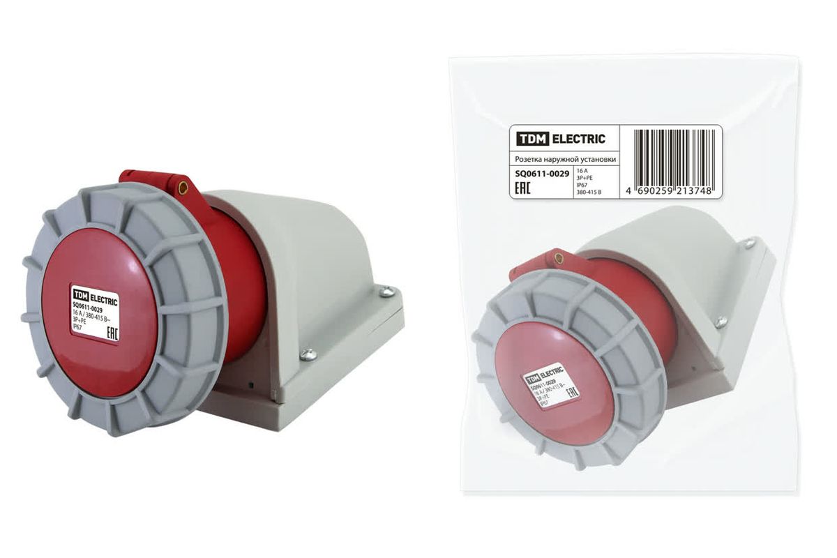 Розетка силовая  SQ0611-0029