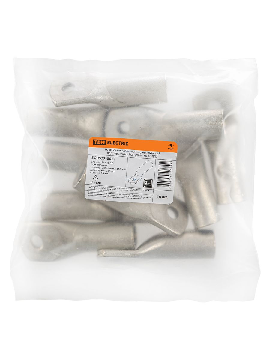 Наконечник кабельный ТМЛ (dIN) 150-10 SQ0577-0021