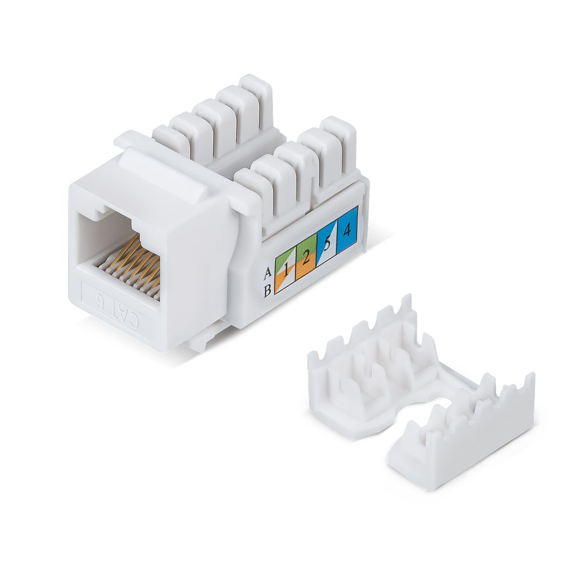 Модуль коммутационный KJ-RJ45-Cat.6-90 7129c