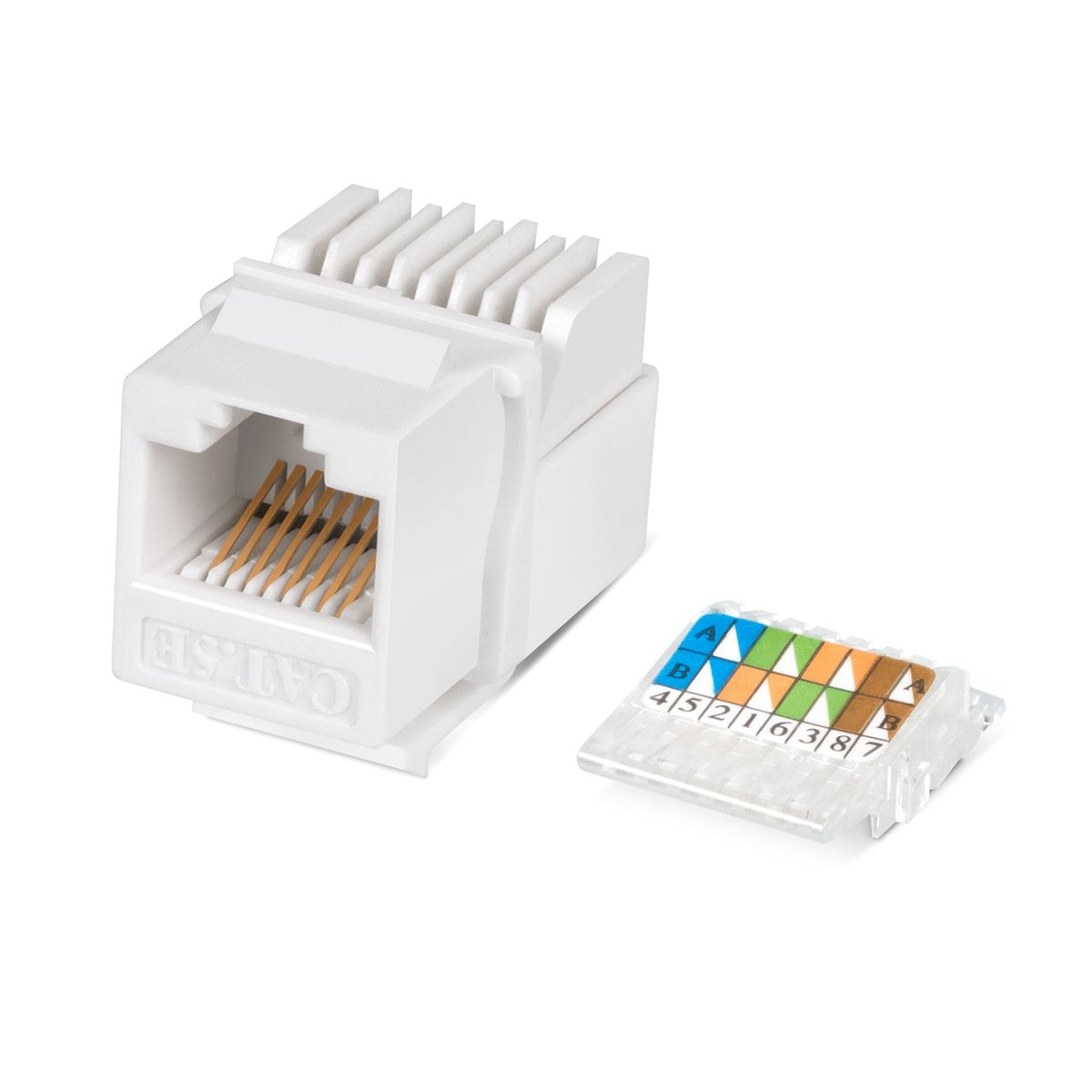 Модуль коммутационный KJ-RJ45-Cat.5e-Toolless 7480c