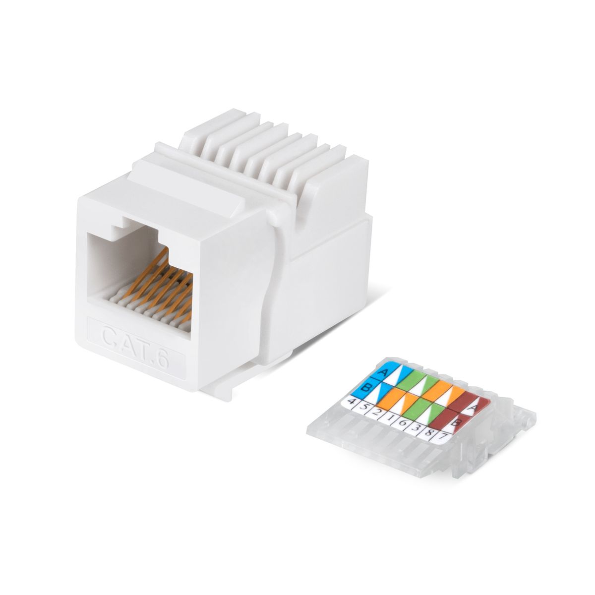 Модуль коммутационный KJ-RJ45-Cat.6-Toolless 7959c