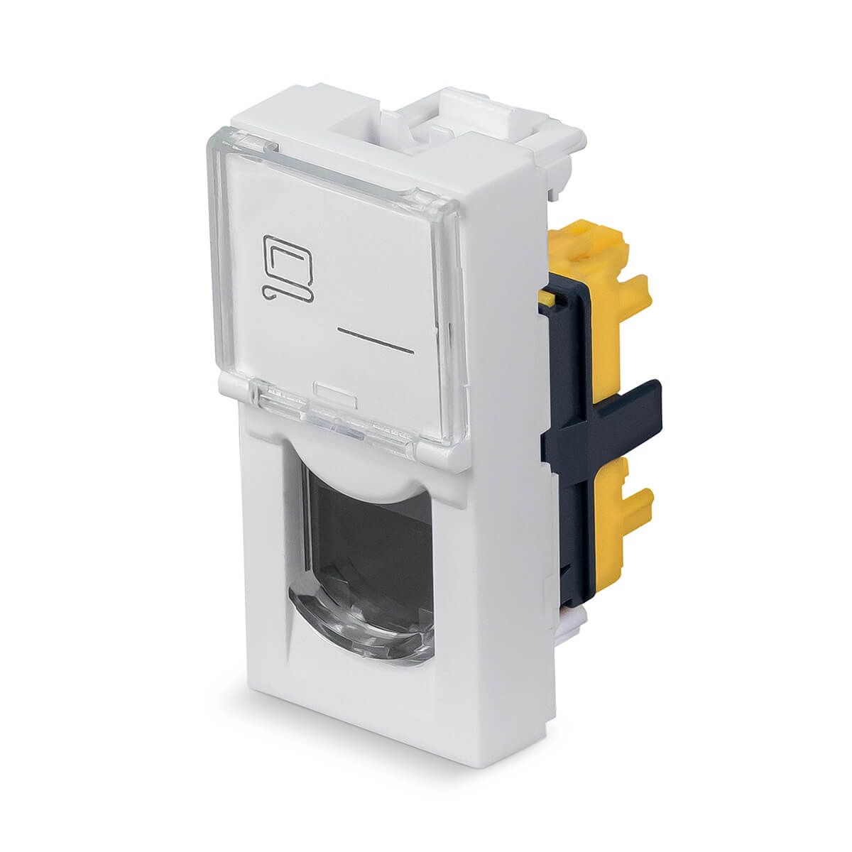 Вставка KJ-RJ45-Cat.6a-180T-FP-L-22,5 11844c