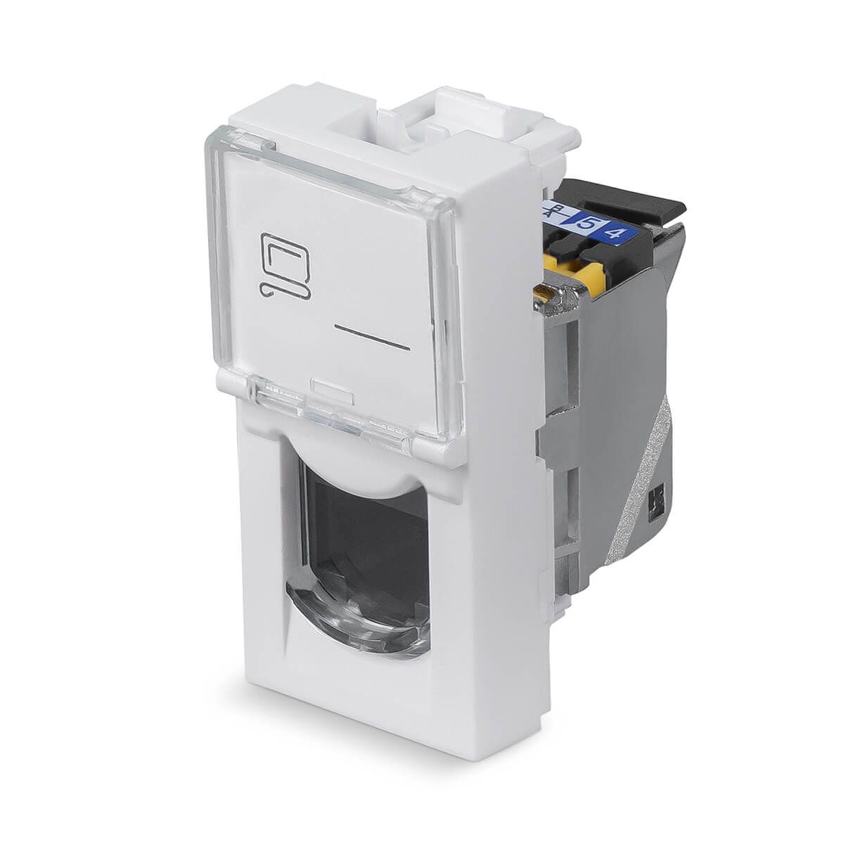 Вставка KJ-RJ45-Cat.6a-SH-180T-FP-L-22,5 11846c