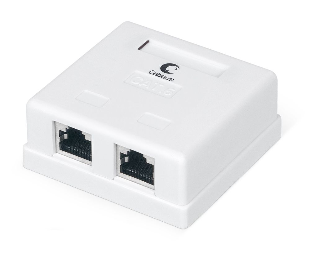 Розетка сетевая WS-8P8C-Cat.6-SH-2 7989c