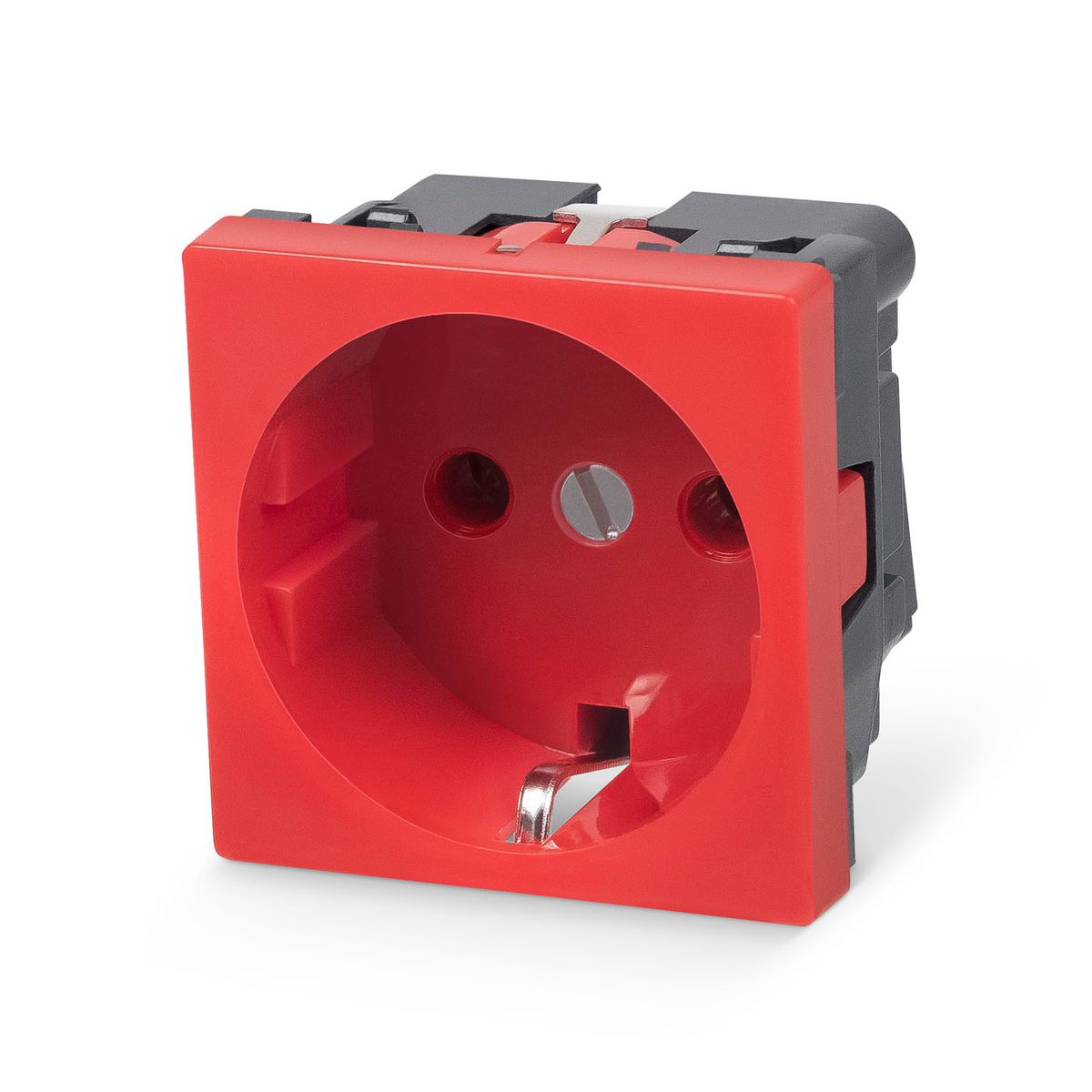 Розетка силовая ME45-RD 10104c