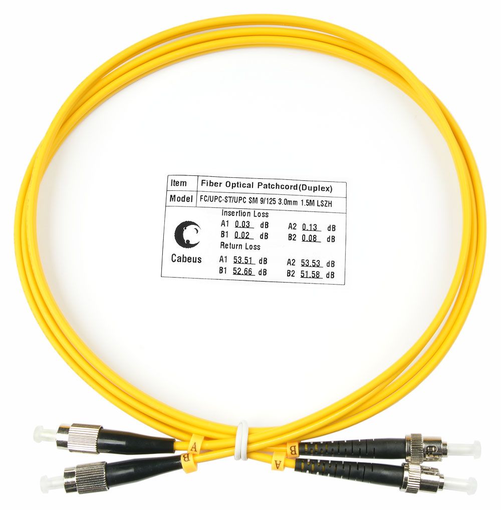 Патч-корд оптический FOP(d)-9-FC-ST-1,5m 7497c