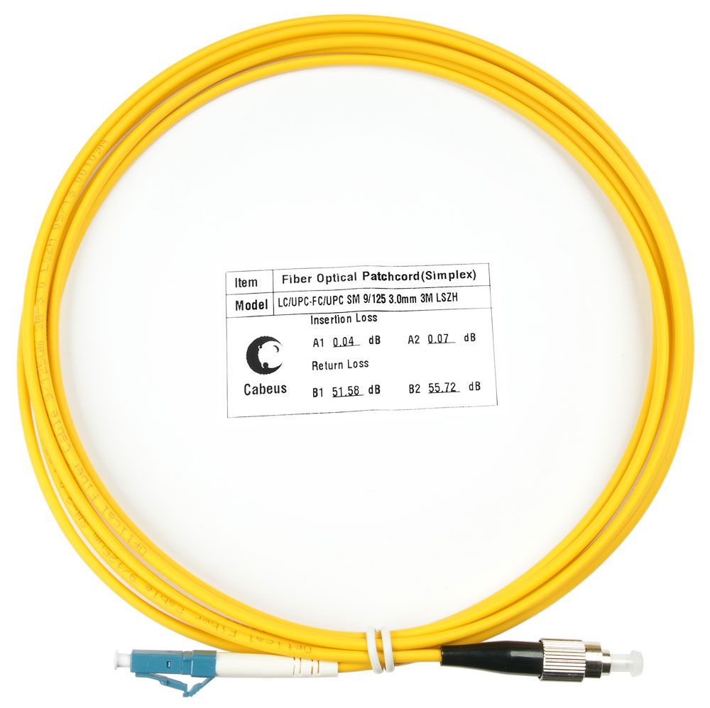 Патч-корд оптический FOP(s)-9-LC-FC-3m 7513c