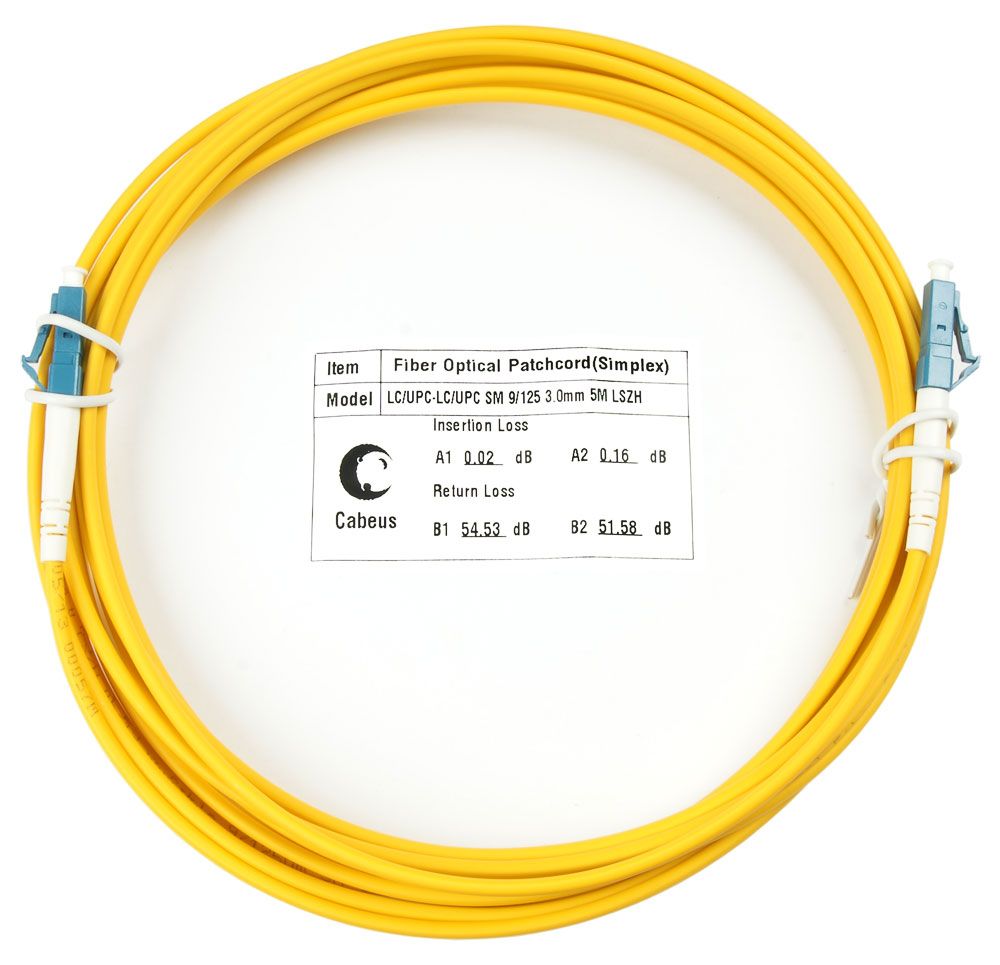 Патч-корд оптический FOP(s)-9-LC-LC-5m 7517c