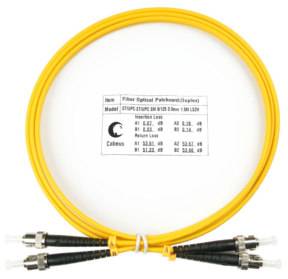 Патч-корд оптический FOP(d)-9-ST-ST-1,5m 7551c