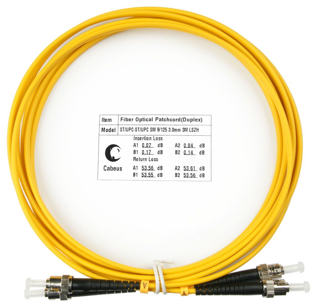 Патч-корд оптический FOP(d)-9-ST-ST-3m 7554c