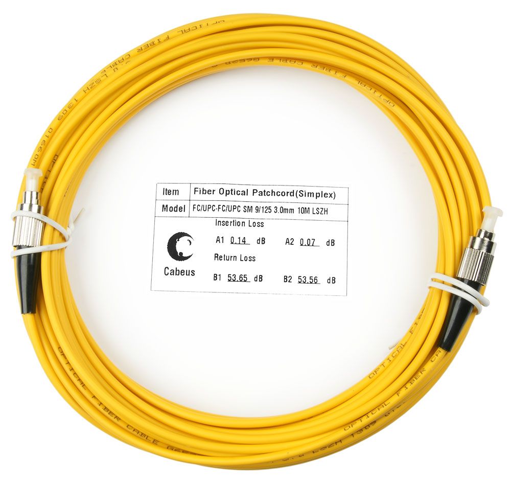 Патч-корд оптический FOP(s)-9-FC-FC-20m 8309c
