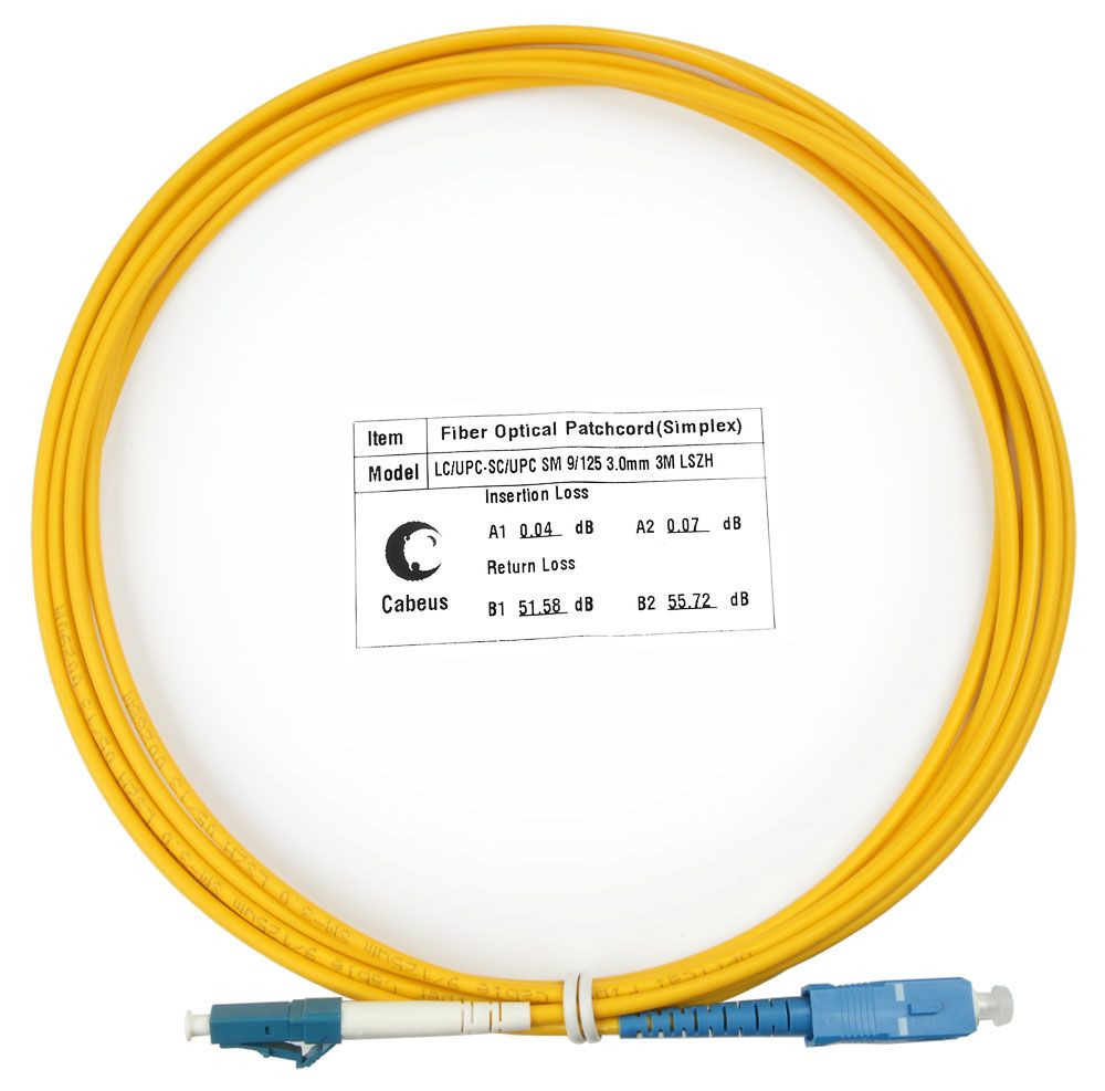 Патч-корд оптический FOP(s)-9-LC-SC-3m 7521c