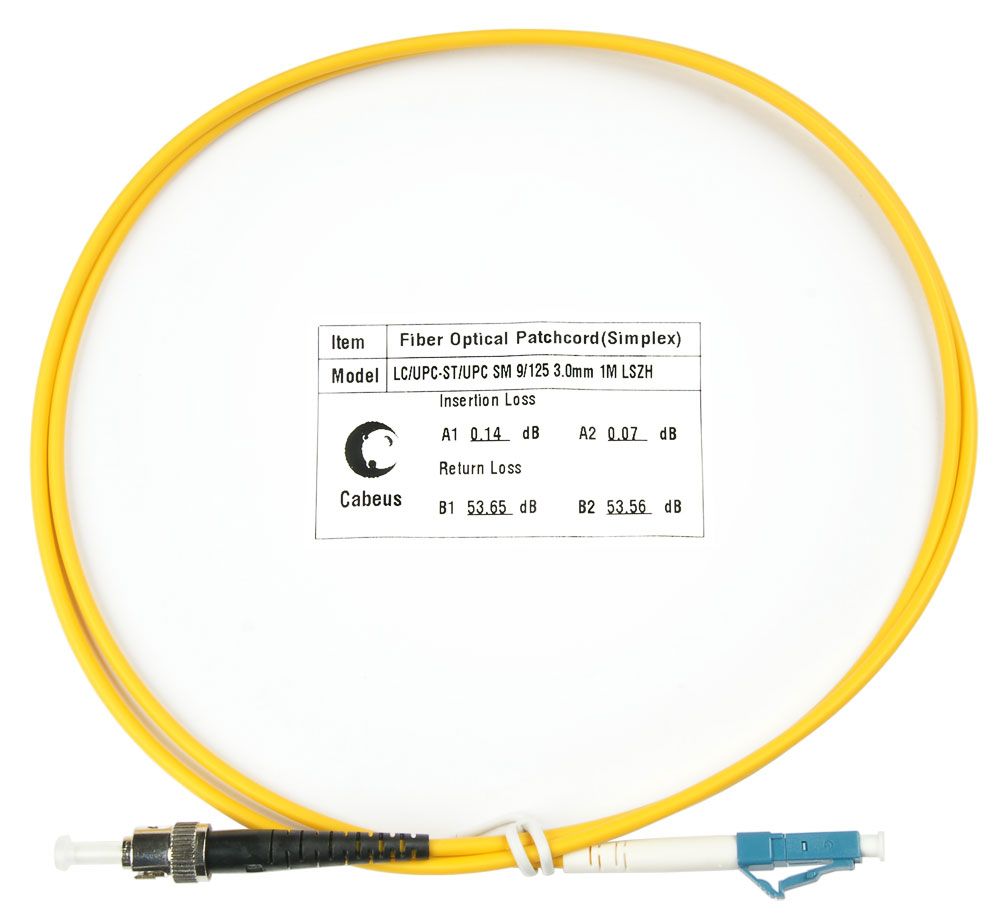 Патч-корд оптический FOP(s)-9-LC-ST-7m 8352c