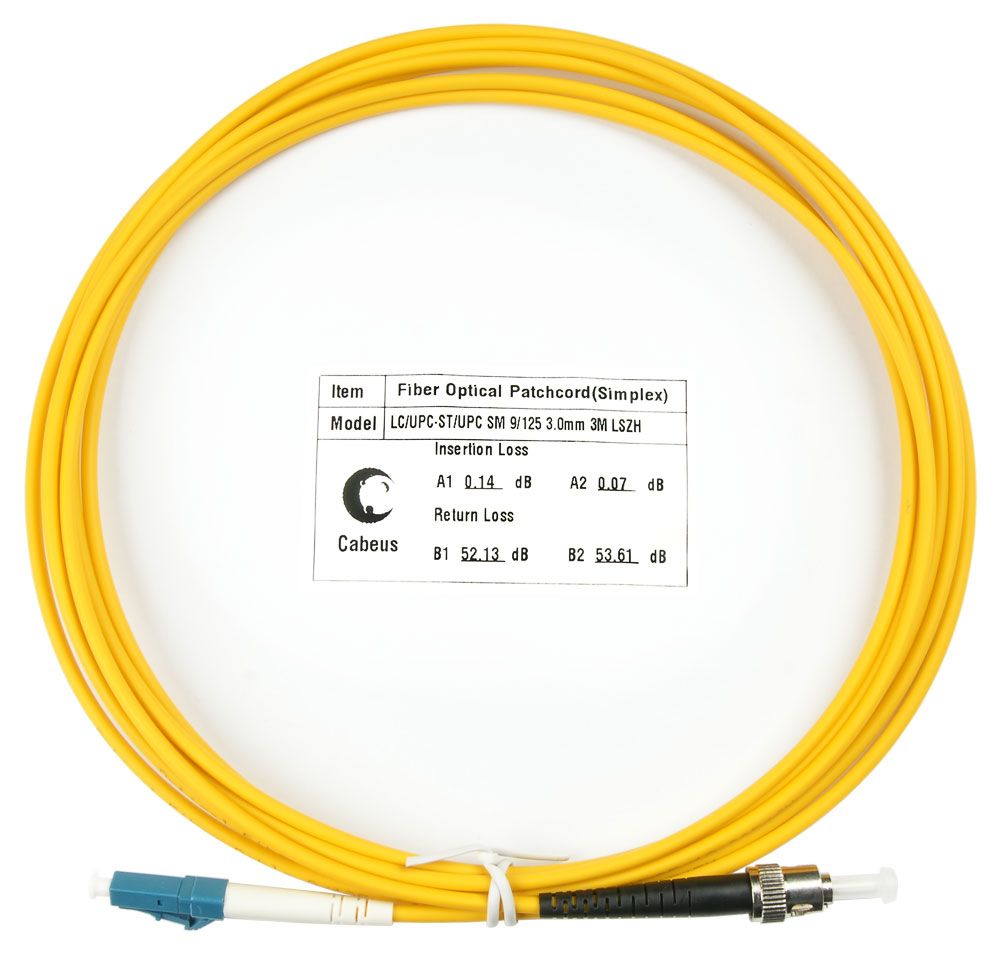Патч-корд оптический FOP(s)-9-LC-ST-3m 7530c