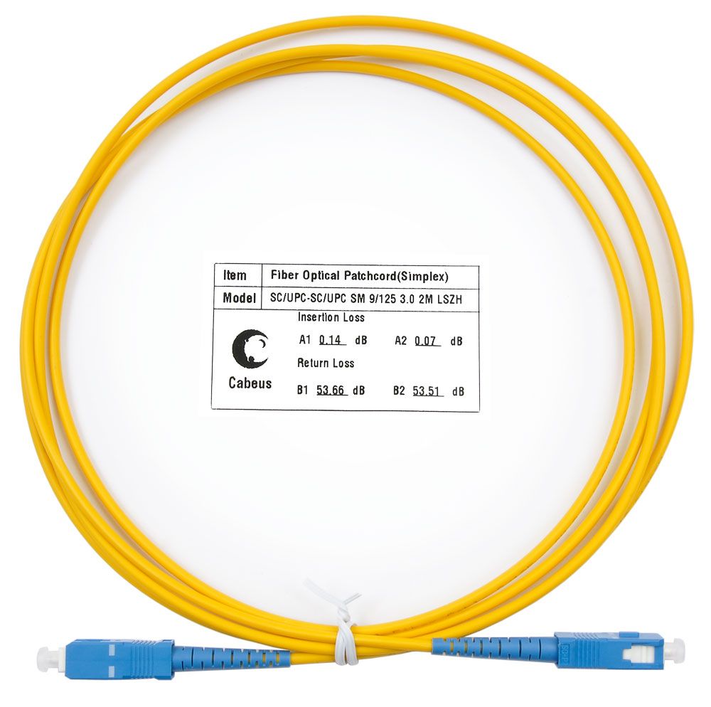 Патч-корд оптический FOP(s)-9-SC-SC-2m 7386c