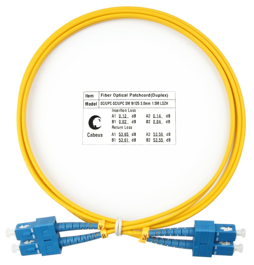 Патч-корд оптический FOP(d)-9-SC-SC-1,5m 7539c