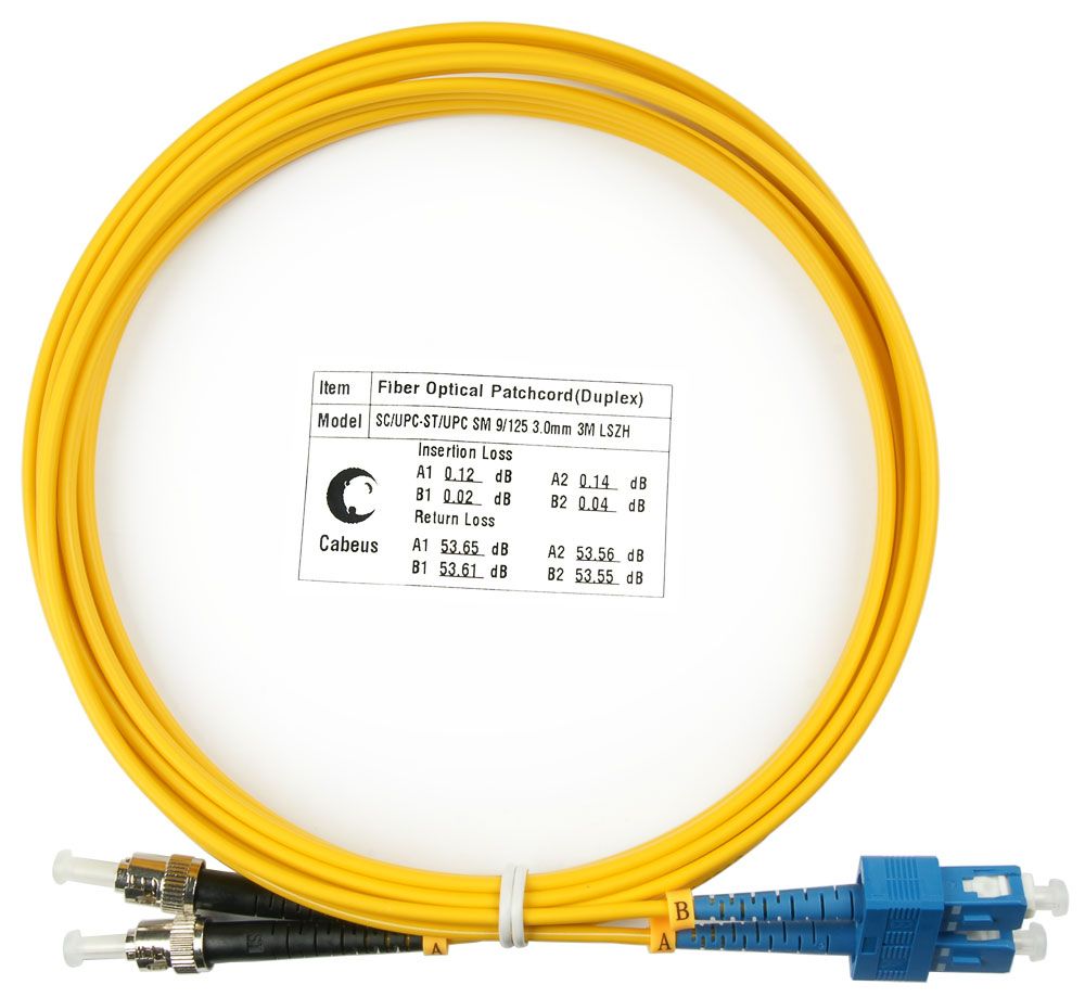 Патч-корд оптический FOP(d)-9-SC-ST-3m 7545c