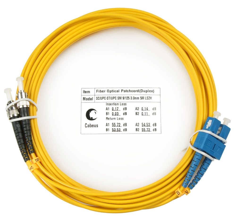 Патч-корд оптический FOP(d)-9-SC-ST-10m 8386c