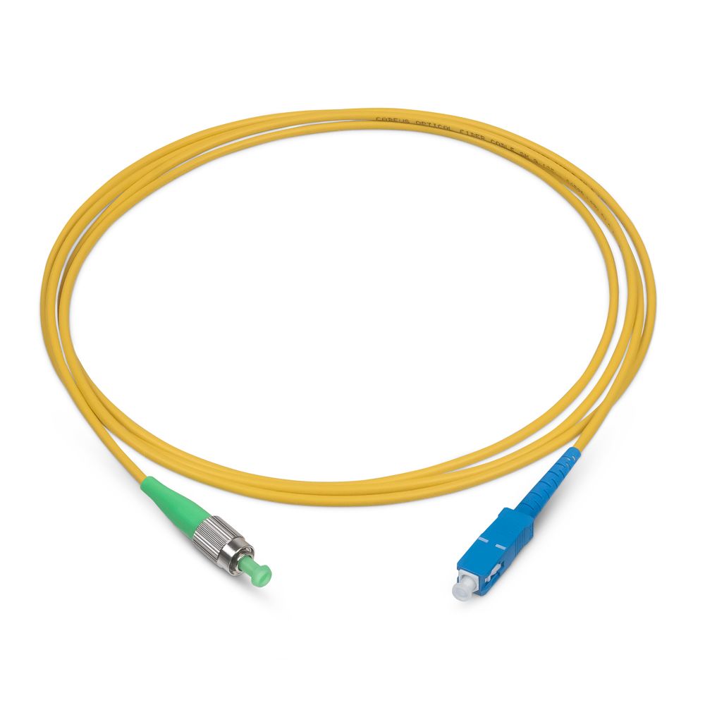 Патч-корд оптический FOP(s)-9-FC/APC-SC/UPC-1m 8051c