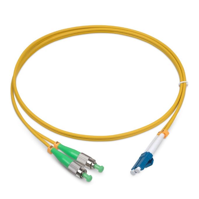Патч-корд оптический FOP(d)-9-FC/APC-LC/UPC-1m 8081c