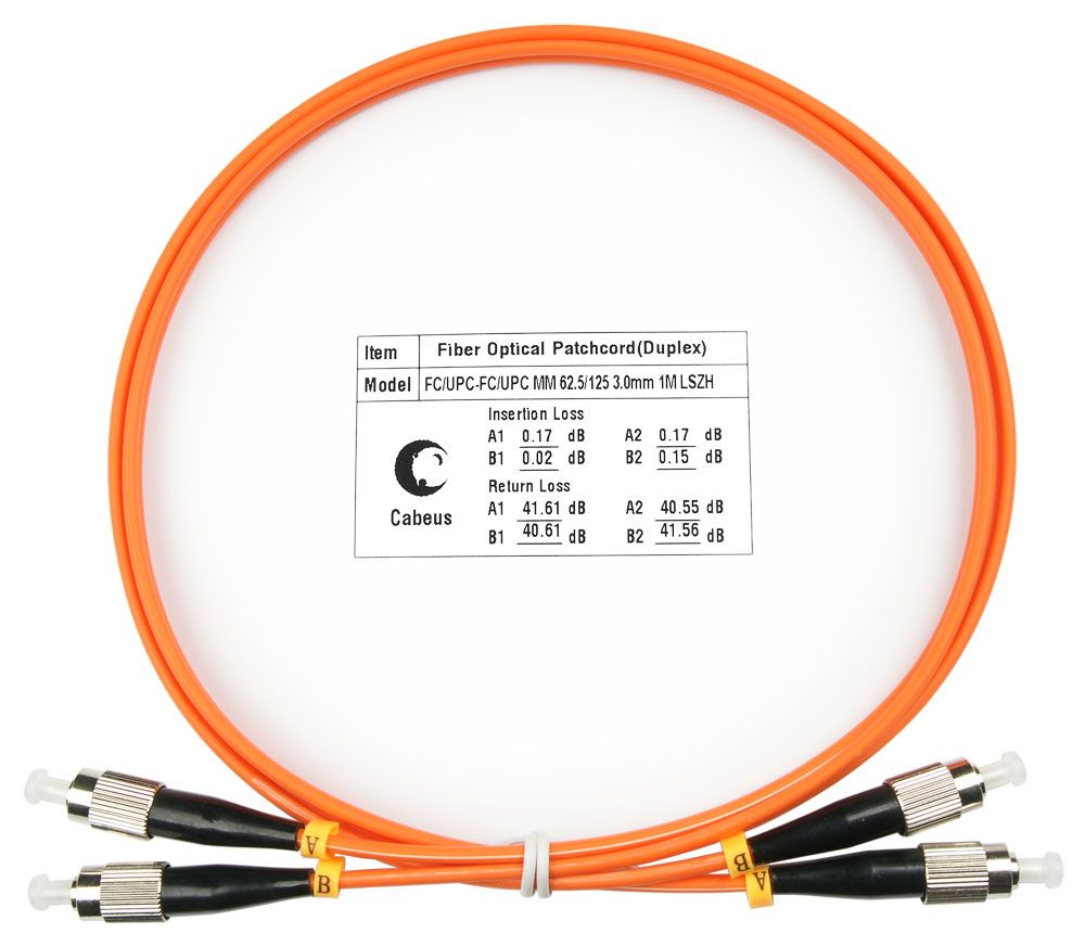 Патч-корд оптический FOP-62-FC-FC-10m 8402c