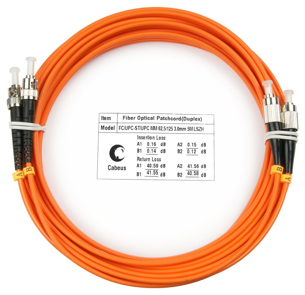 Патч-корд оптический FOP-62-FC-ST-7m 8407c