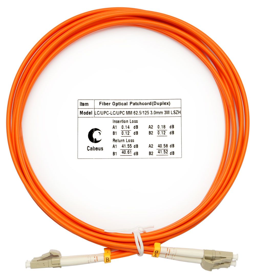 Патч-корд оптический FOP-62-LC-LC-3m 7604c