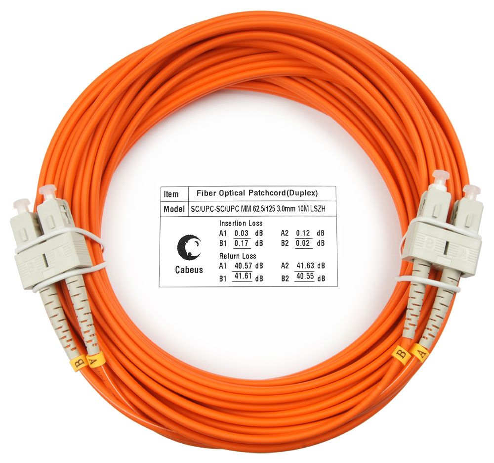 Патч-корд оптический FOP-62-SC-SC-10m 7623c