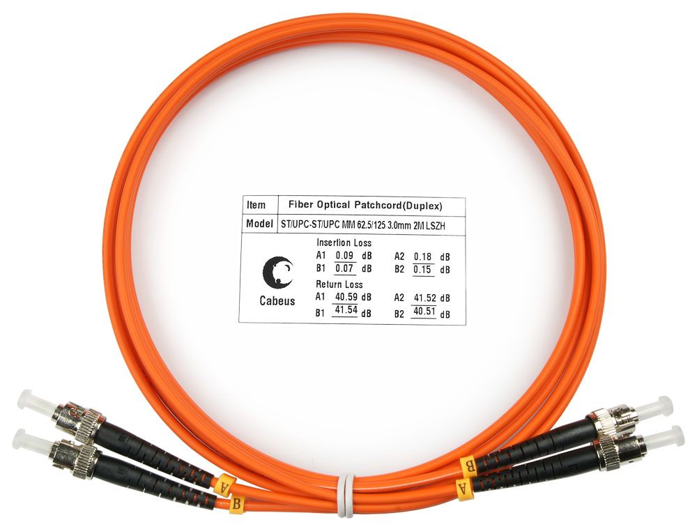 Патч-корд оптический FOP-62-ST-ST-2m 7636c