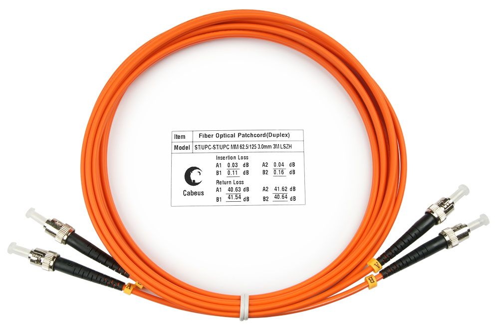 Патч-корд оптический FOP-62-ST-ST-3m 7637c