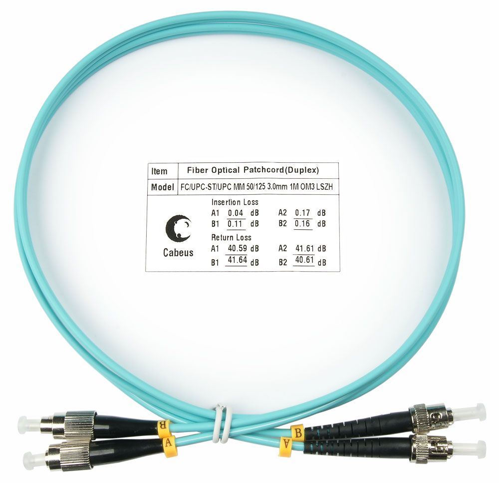 Патч-корд оптический FOP-50-FC-ST-1m 7566c