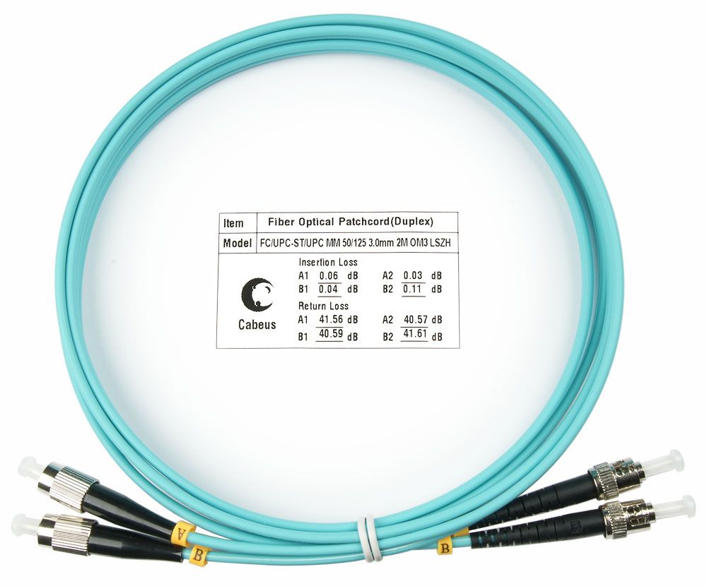 Патч-корд оптический FOP-50-FC-ST-1,5m 8455c
