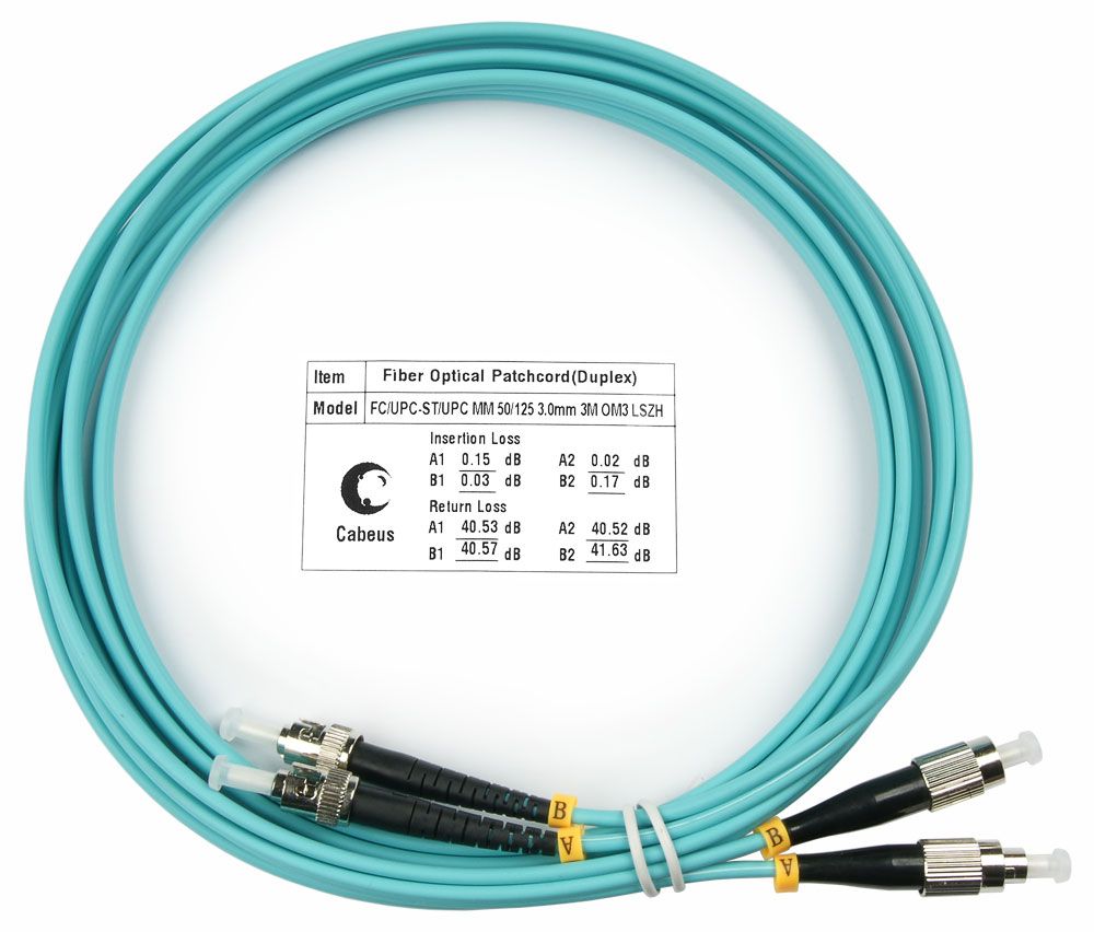 Патч-корд оптический FOP-50-FC-ST-3m 7568c